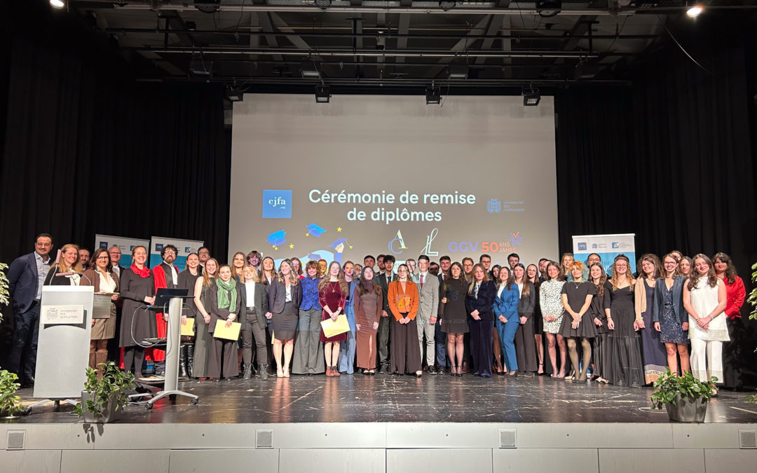 Remise des diplômes au CJFA